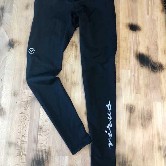 Virus Black Leggings XS VGUC - Picture 3 of 8